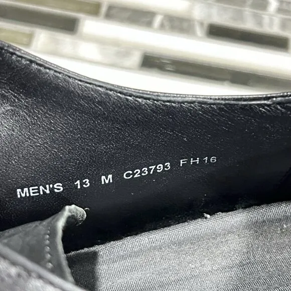 Cole Haan Grand OS C23793 Jefferson Leather Black Wingtip Shoes‎ Mens Size 13 M