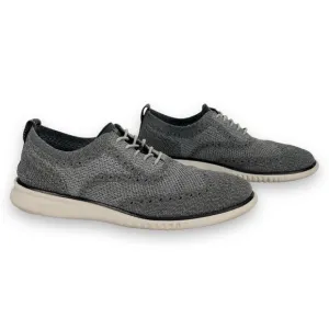 Cole Haan 2.ZEROGRAND Magnet Ironstone Grey Stitchlite Wingtip Oxford C27565 9.5
