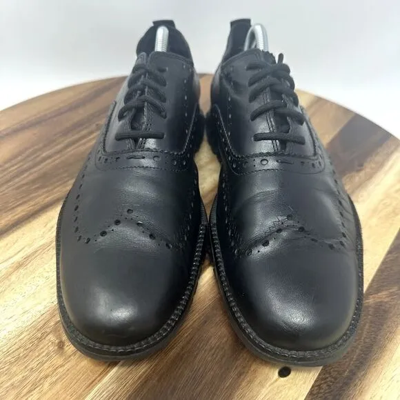 Cole Haan Zerogrand Wingtip Oxford Men's 10.5 M Black C23738 Shoes