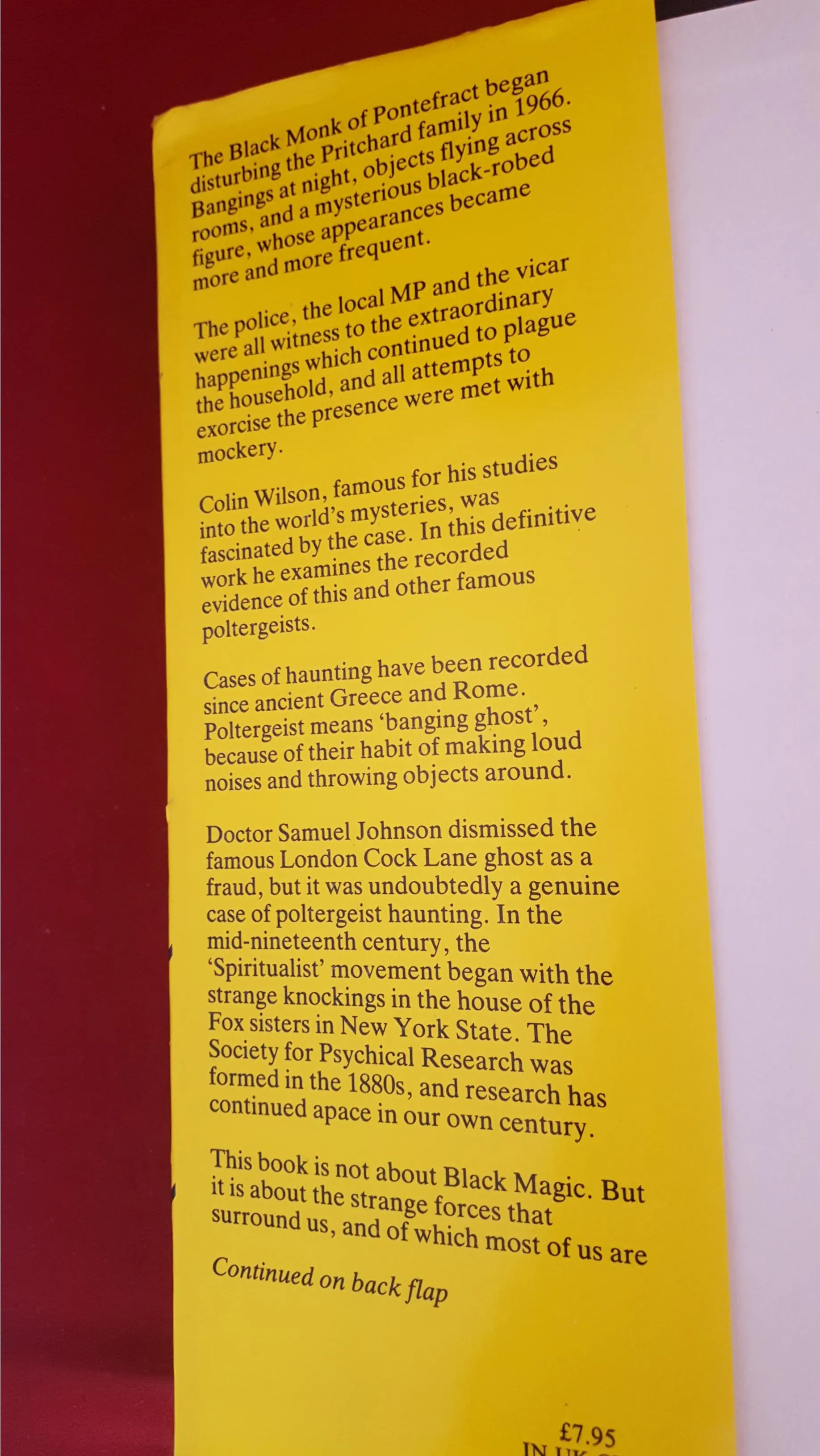 Colin Wilson - Poltergeist! A study in destructive haunting, New English Library, 1981, 1st Edition