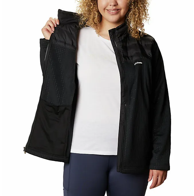 Columbia Women's Northern Canyon Hybrid Full Zip Jacket, Size: XL