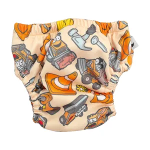 Construction Derby | Swim Nappy