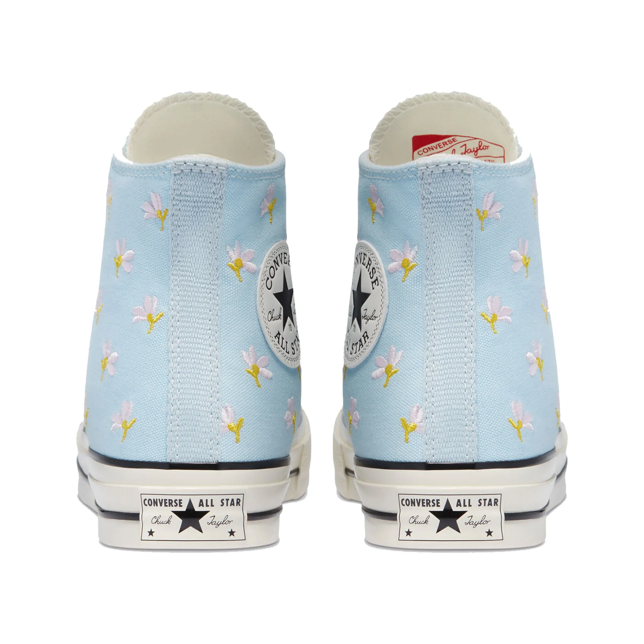 Converse Chuck 70 Floral Print Hi Sneaker, Chambray Blue/Egret/Black