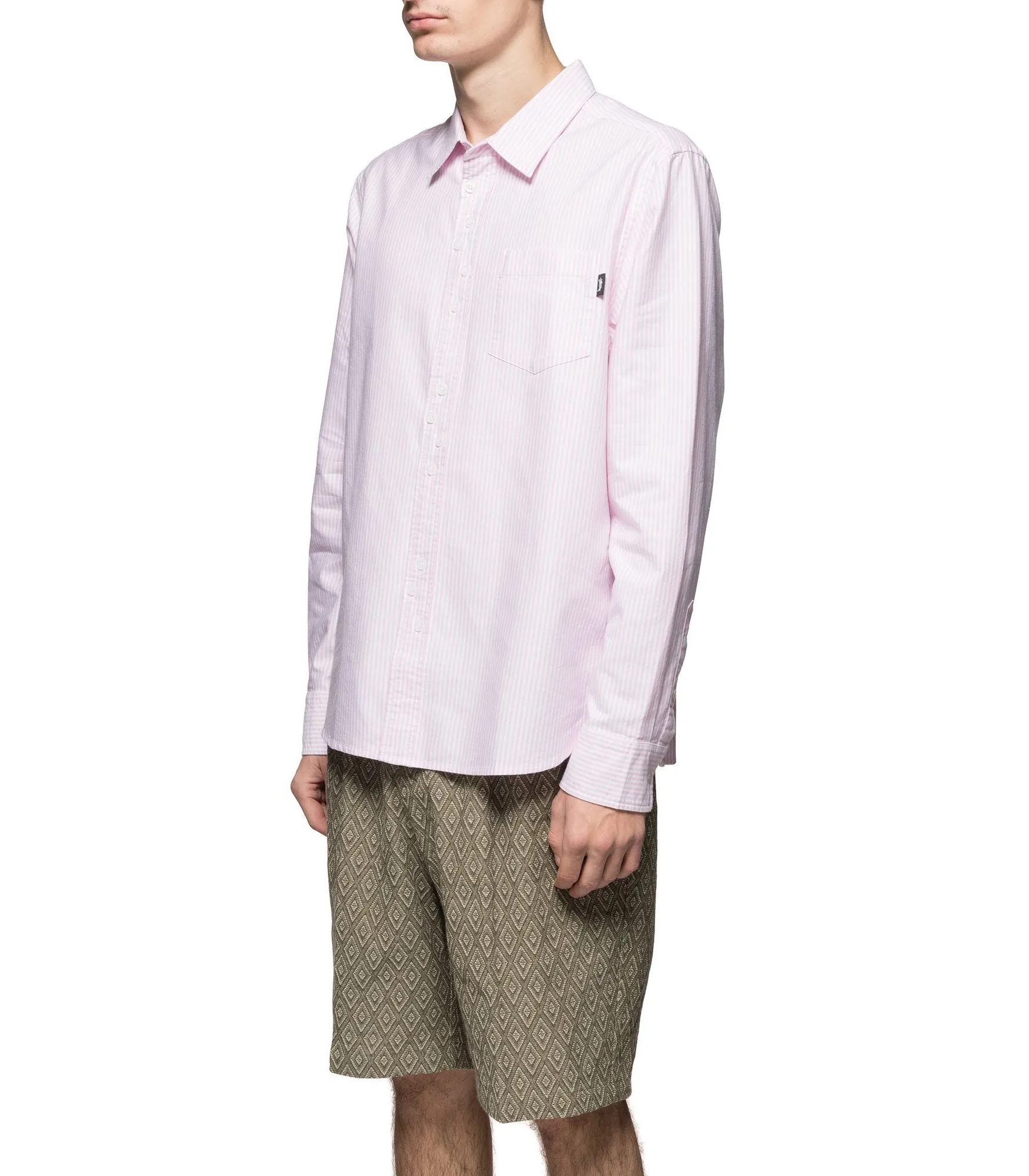 Crazy Button Oxford Shirt - Stripe