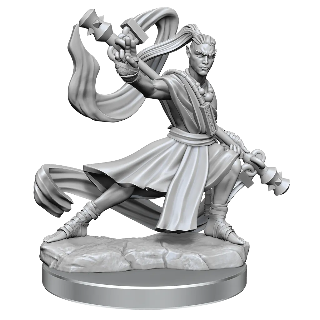 D&D Frameworks: Elf Monk Male
