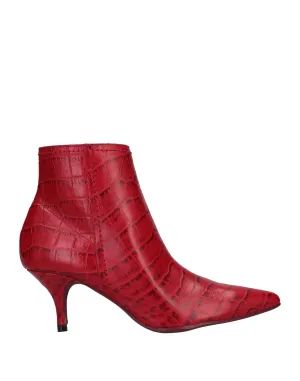 DANIELE ANCARANI Leather Ankle boots (17280401MI) Woman