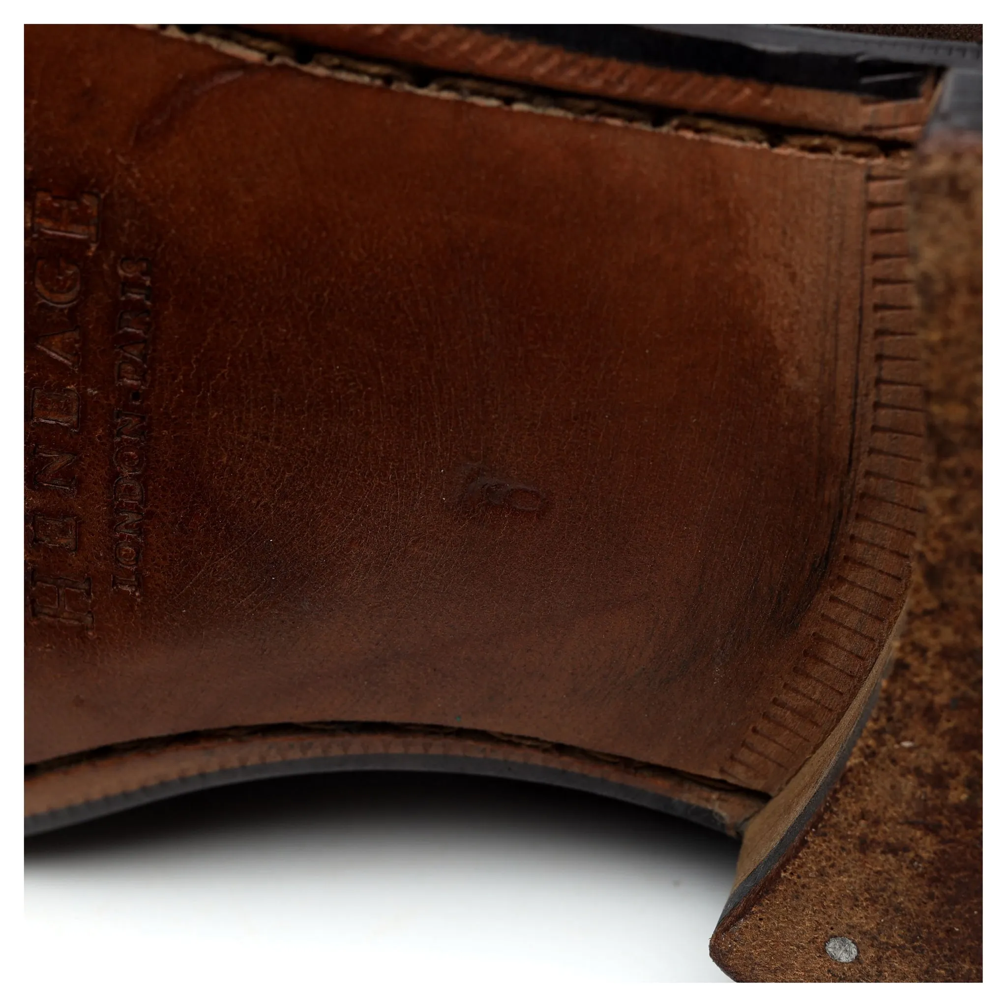 Dark Brown Suede Monk Strap UK 6