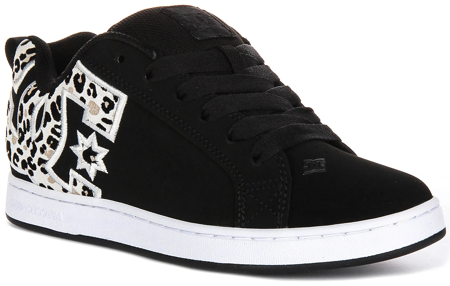 Dc Shoes COURT GRAFFIK In Black Leopard for Women