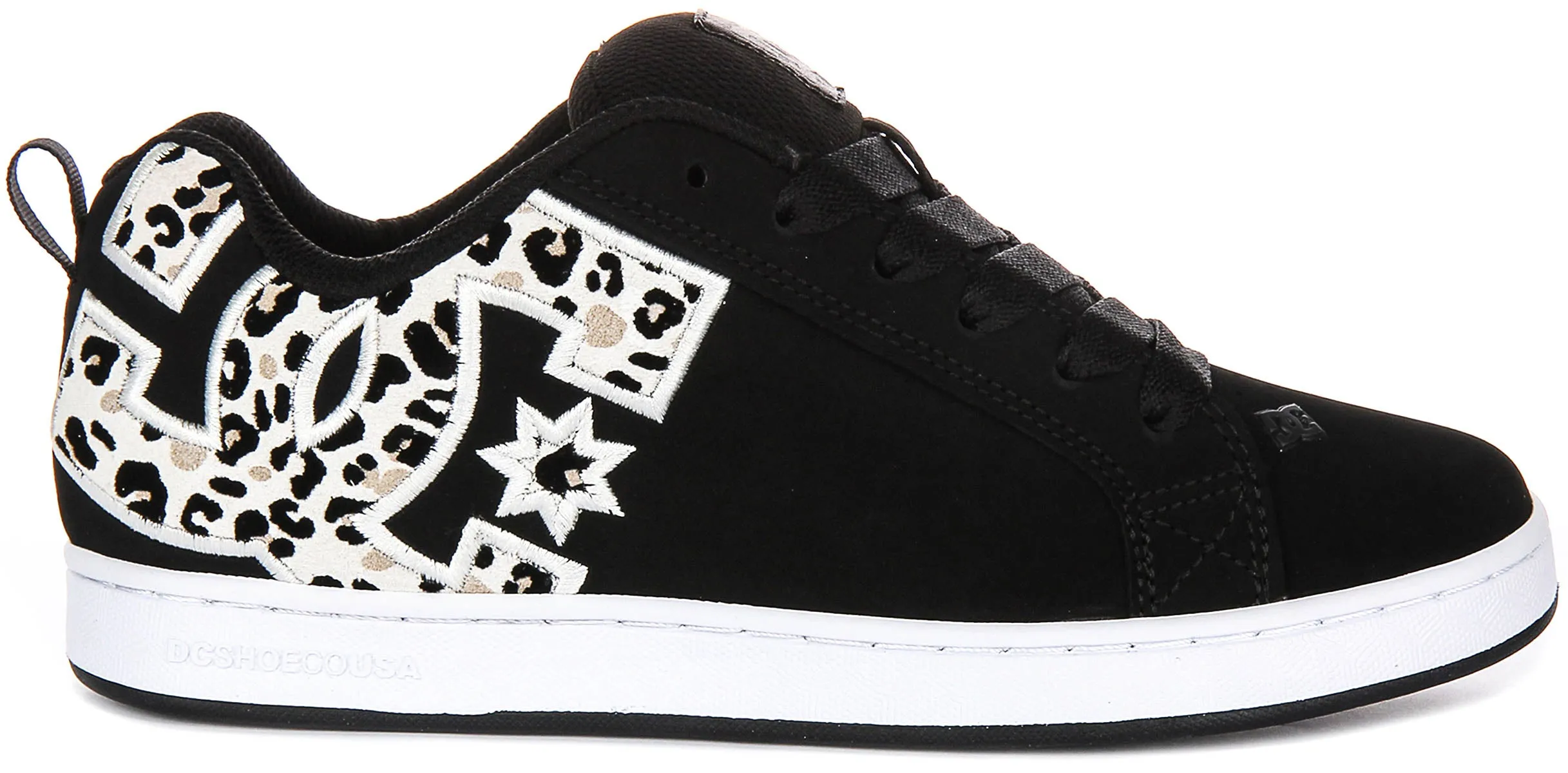 Dc Shoes COURT GRAFFIK In Black Leopard for Women