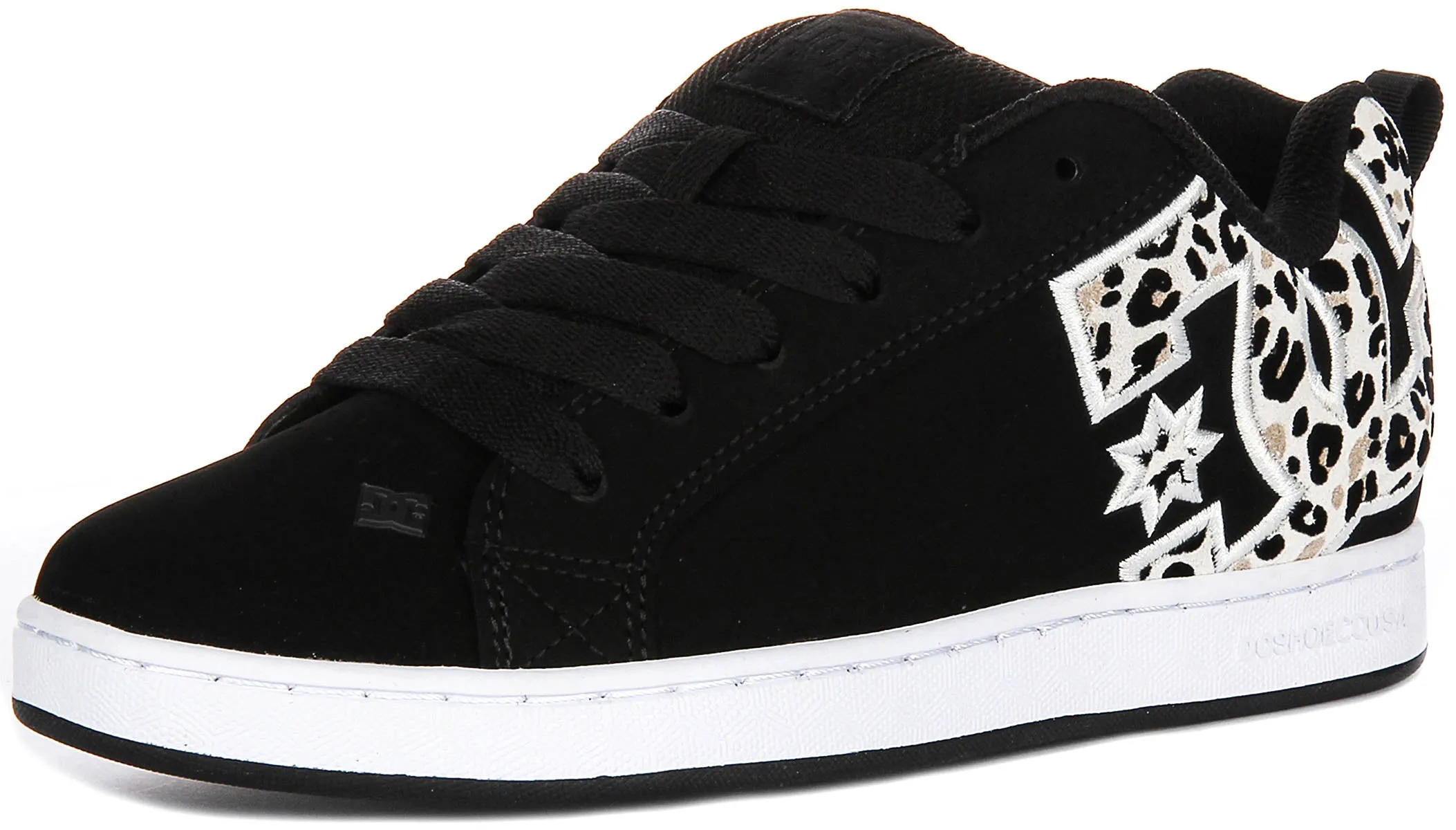 Dc Shoes COURT GRAFFIK In Black Leopard for Women