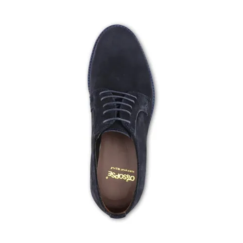 Derby in camoscio blu