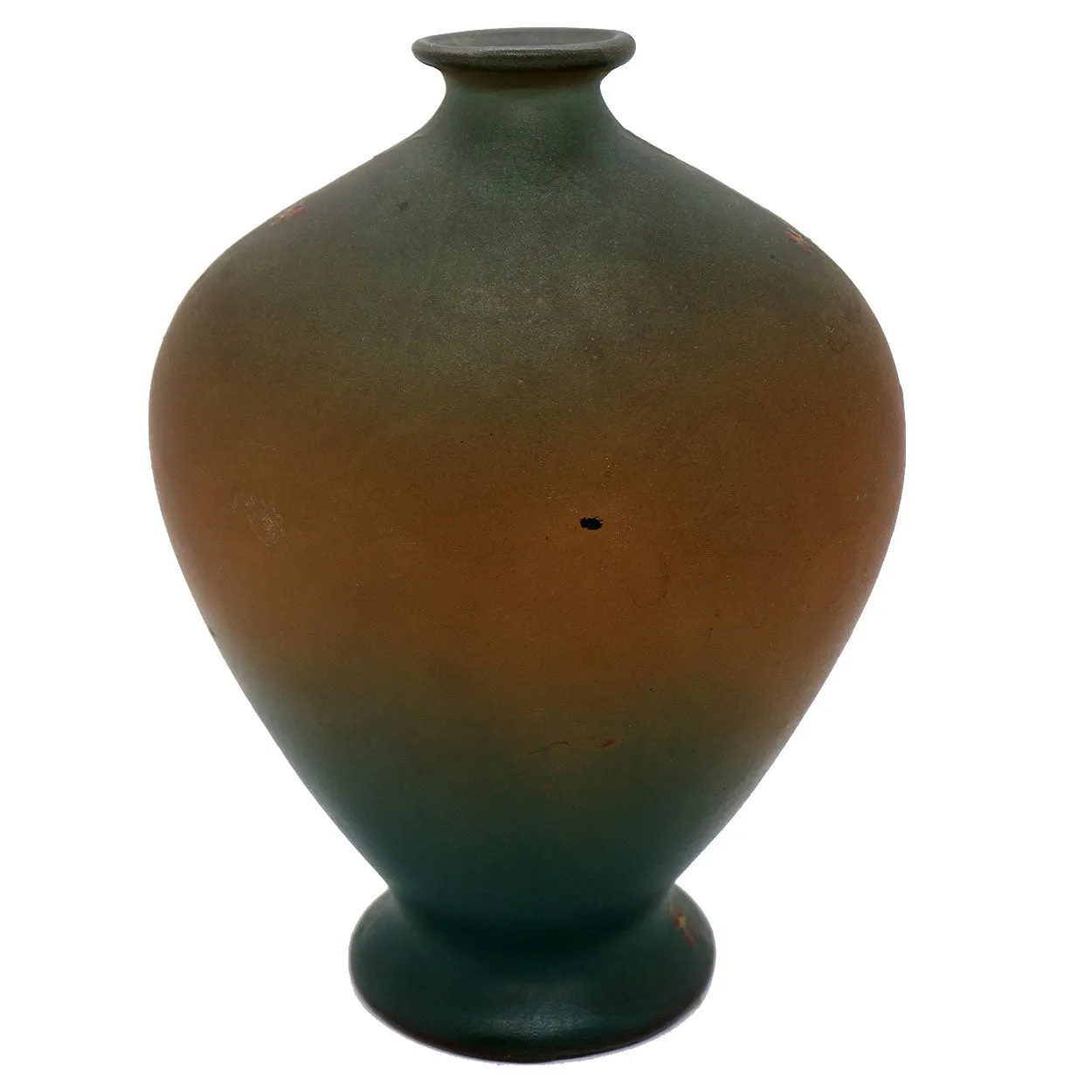 Early American Weller Pottery Dickens Ware II Monk Portrait Vase