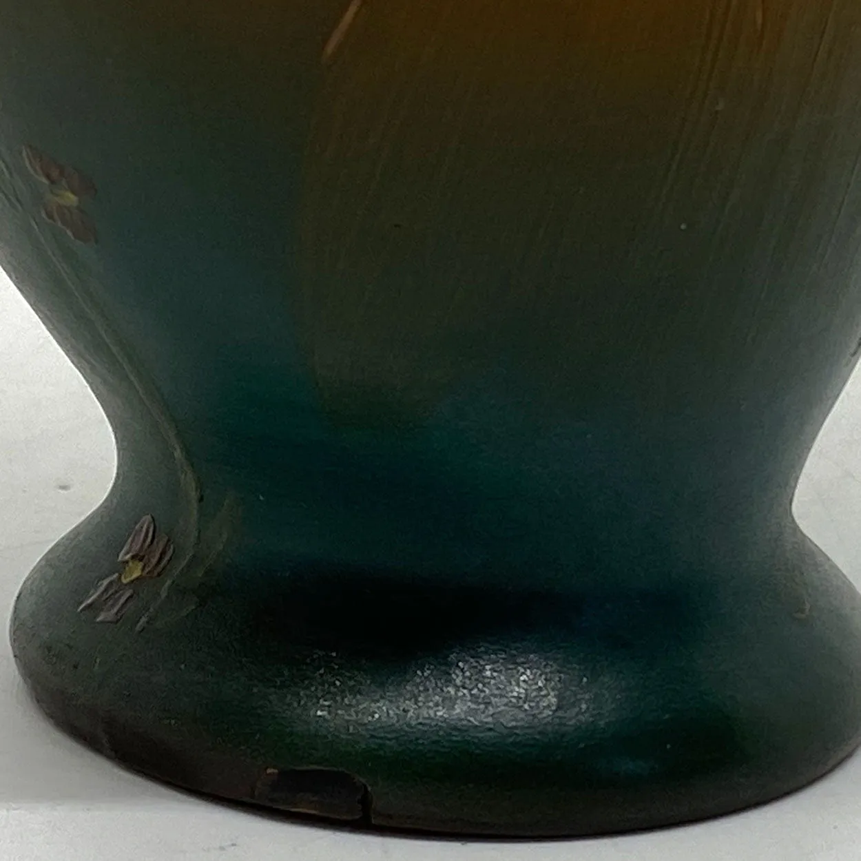 Early American Weller Pottery Dickens Ware II Monk Portrait Vase