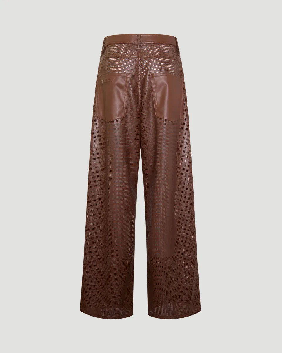 ELIO LEATHER 5 POCKETS