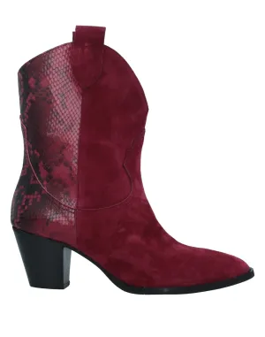 FIORIFRANCESI Leather Ankle boots (17111575QQ) Woman