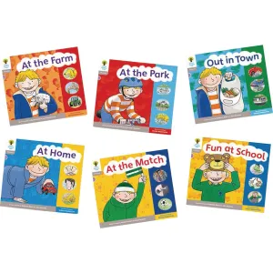 Floppy Phonics - Lilac Level 1 (Sounds and Letters) Pack 1 pk 6