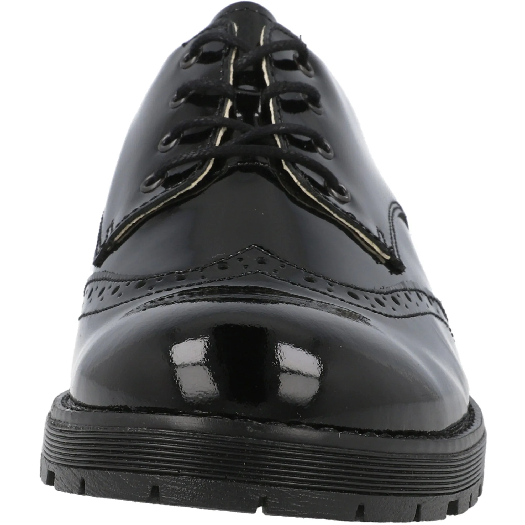 Froddo Charlie Black Brogue Shoes