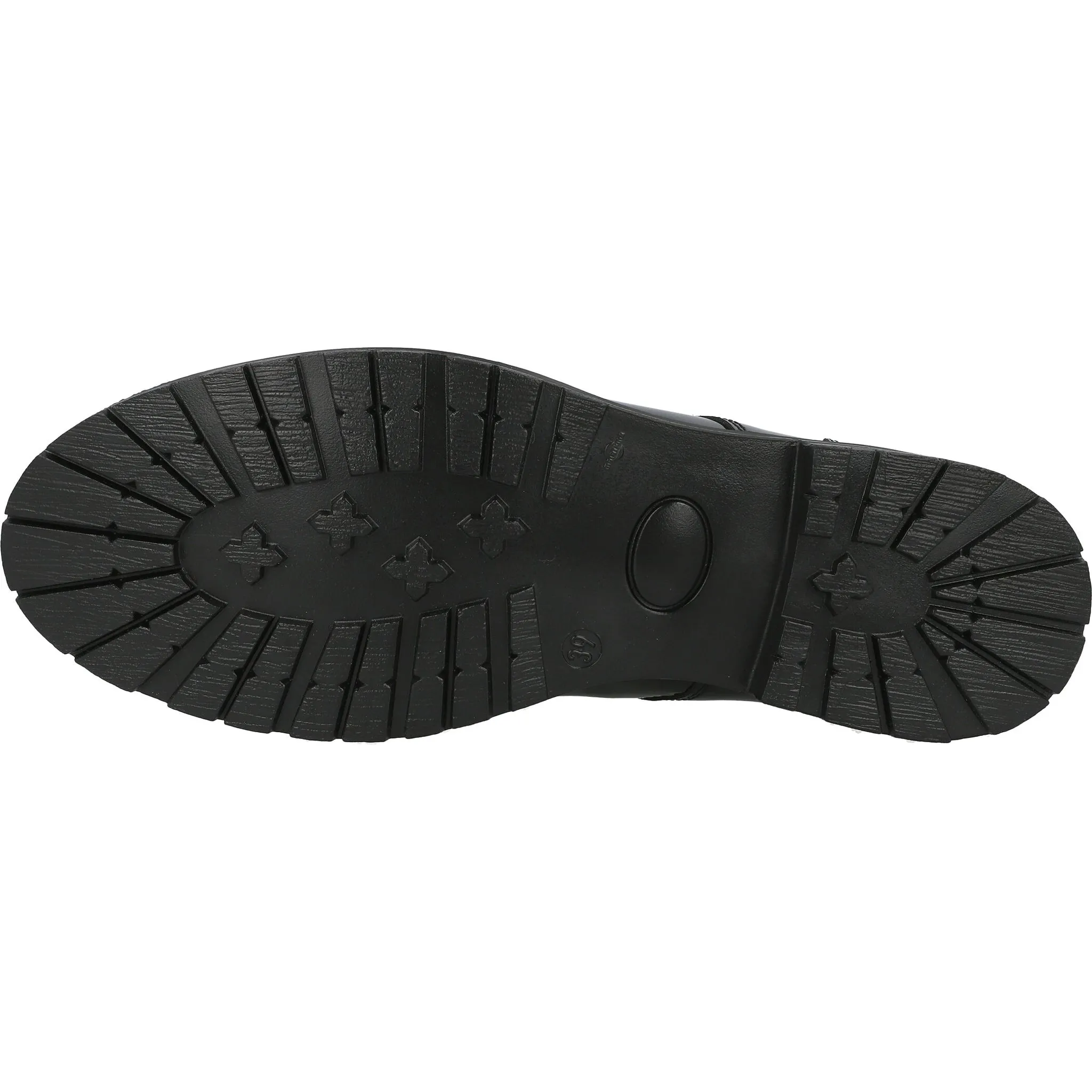 Froddo Charlie Black Brogue Shoes