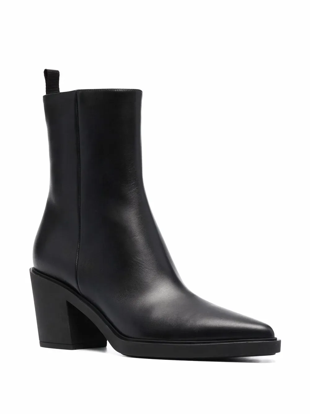 Gianvito Rossi Dylan leather ankle boots