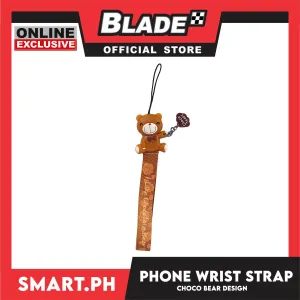 Gifts Mobile Account With Wrist Strap Choco Bear Design CT-3730