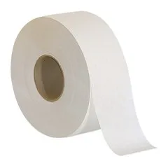 GP Pro 13718 Jumbo Jr. One-Ply Bath Tissue Roll, 9" diameter, 2000ft (8 Rolls)