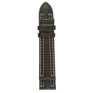 GV2 22mm Stitched Leather Strap
