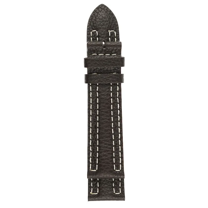 GV2 22mm Stitched Leather Strap