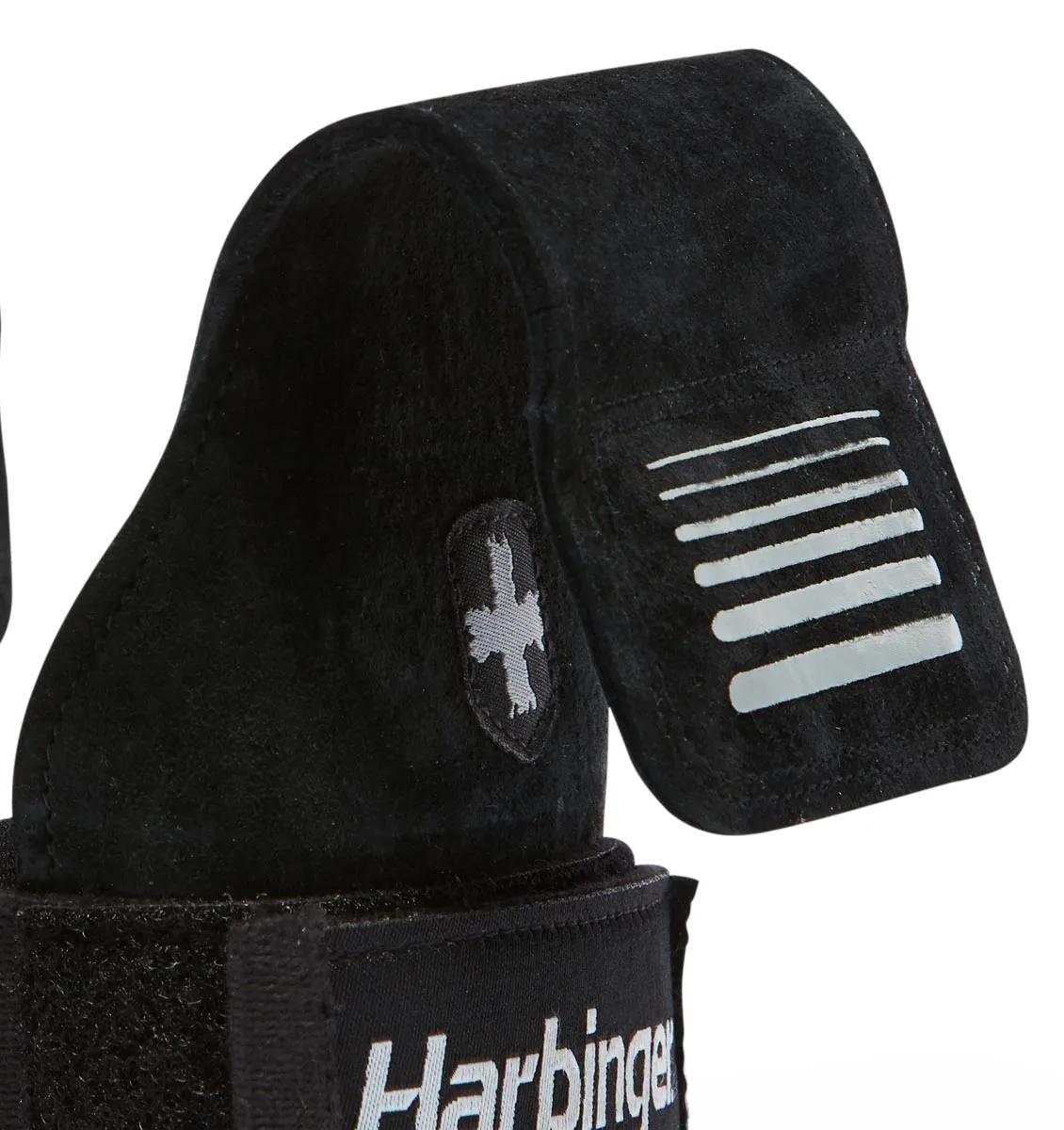 Harbinger 2-in-1 Lifting Grips - Black