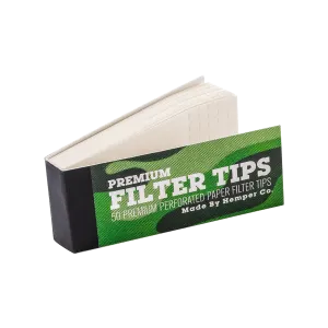 Hemper Perforated Filter Tips (50ct)