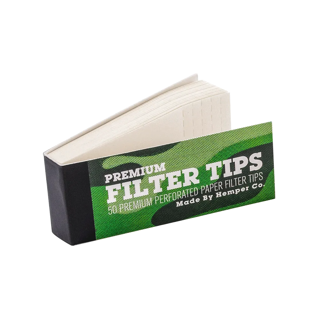Hemper Perforated Filter Tips (50ct)
