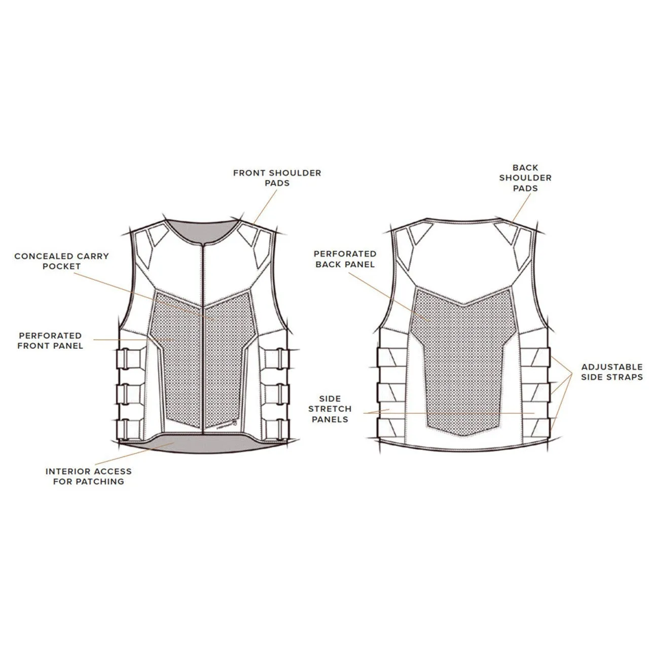 Highway 21 Women's Pearl Vest