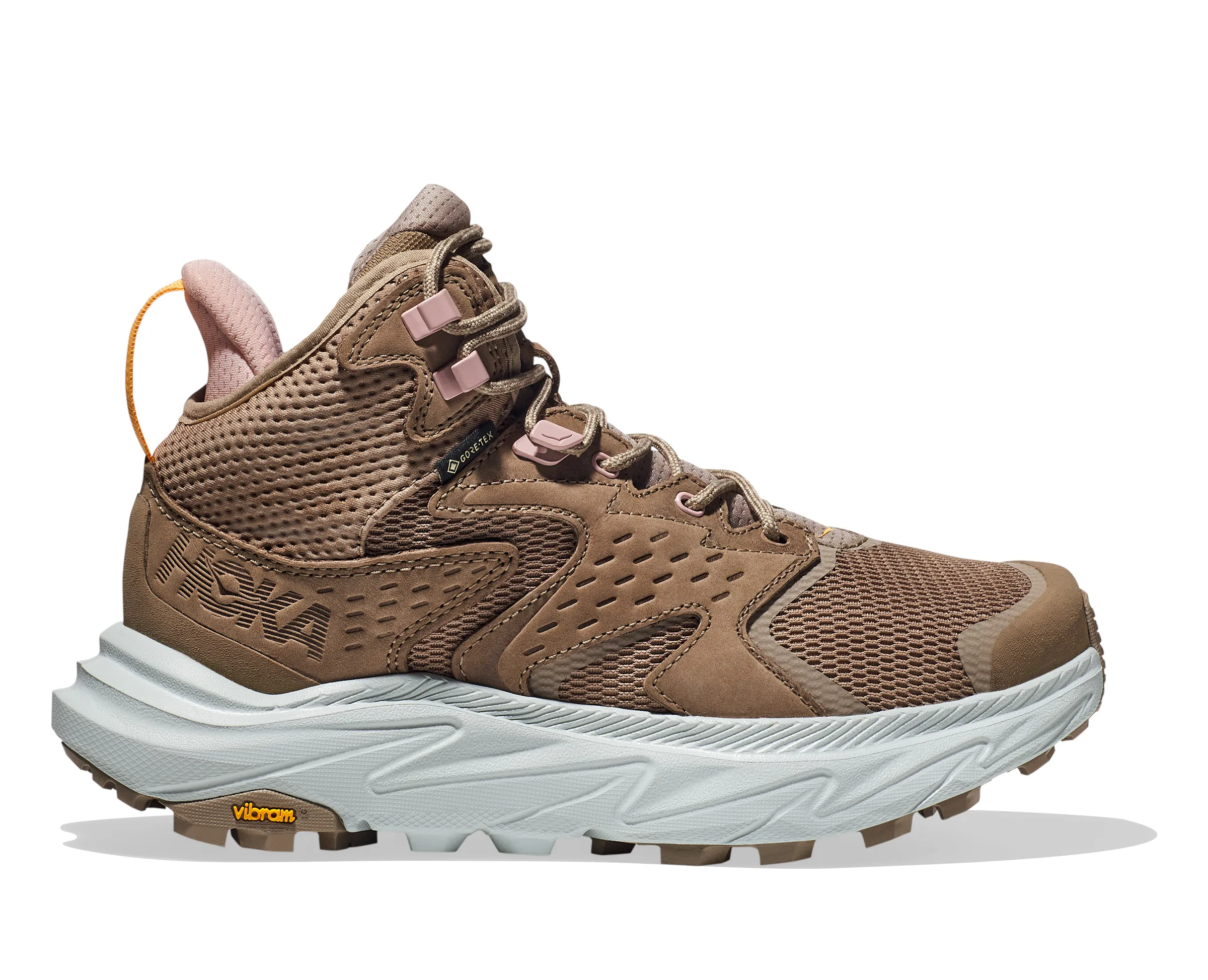 Hoka Women's Anacapa 2 Mid GORE-TEX Waterproof - Dune/Ice Flow