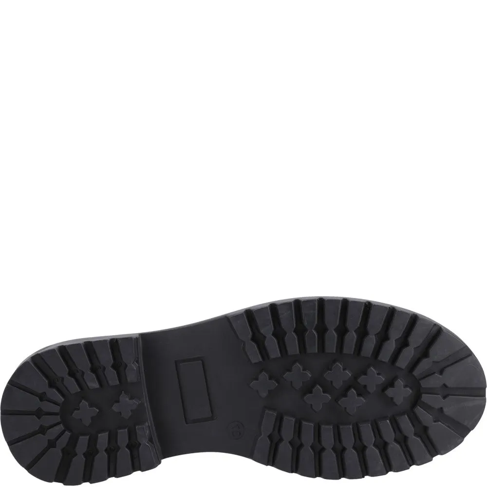 Hush Puppies Athena Patent Junior School Shoes