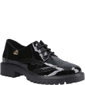 Hush Puppies Athena Patent Junior School Shoes