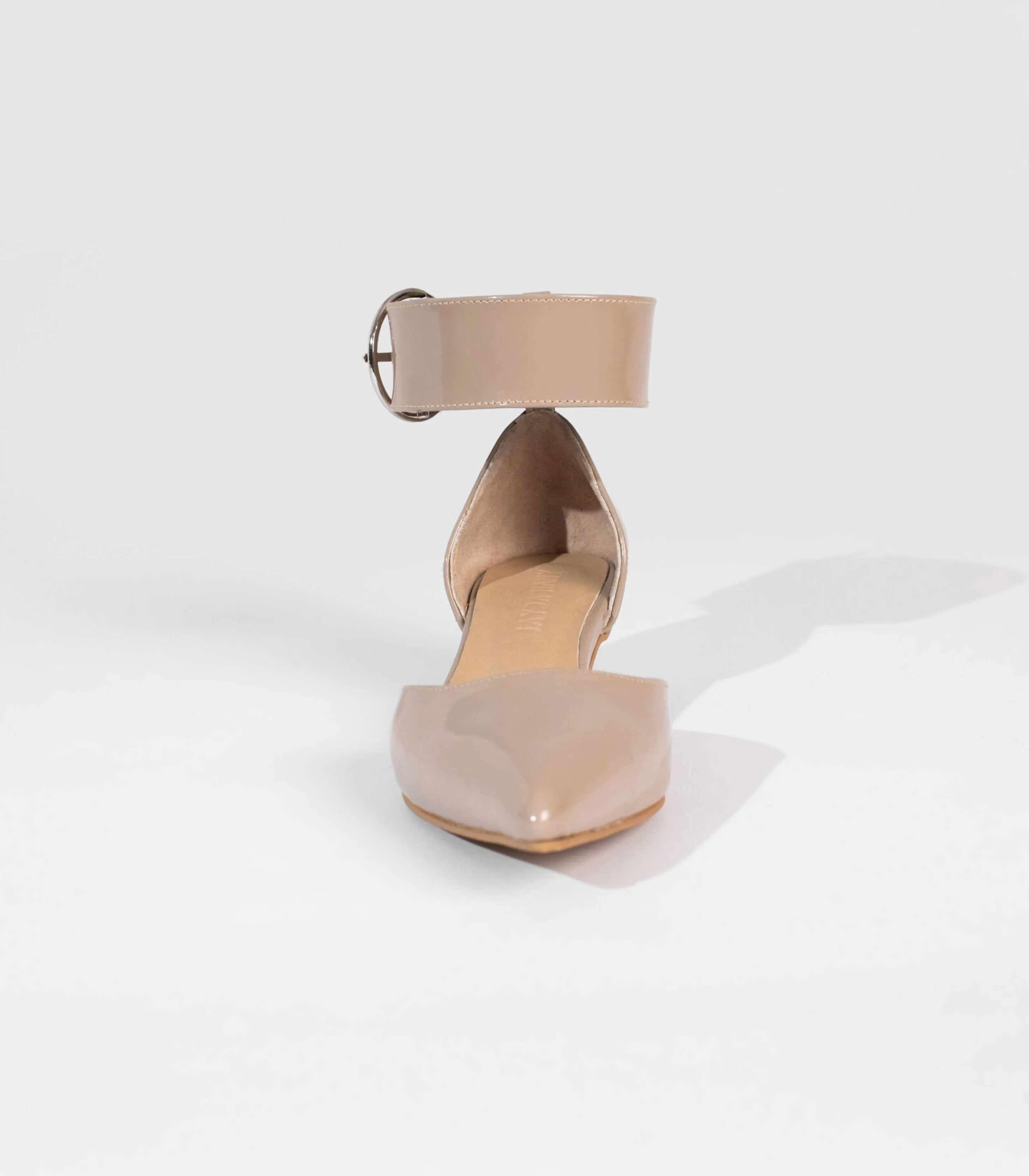 Jayda Shoes - Buckled Kitty Pumps