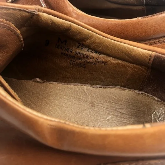 Johnston &amp; Murphy Brown lace up Shoes Sz 9