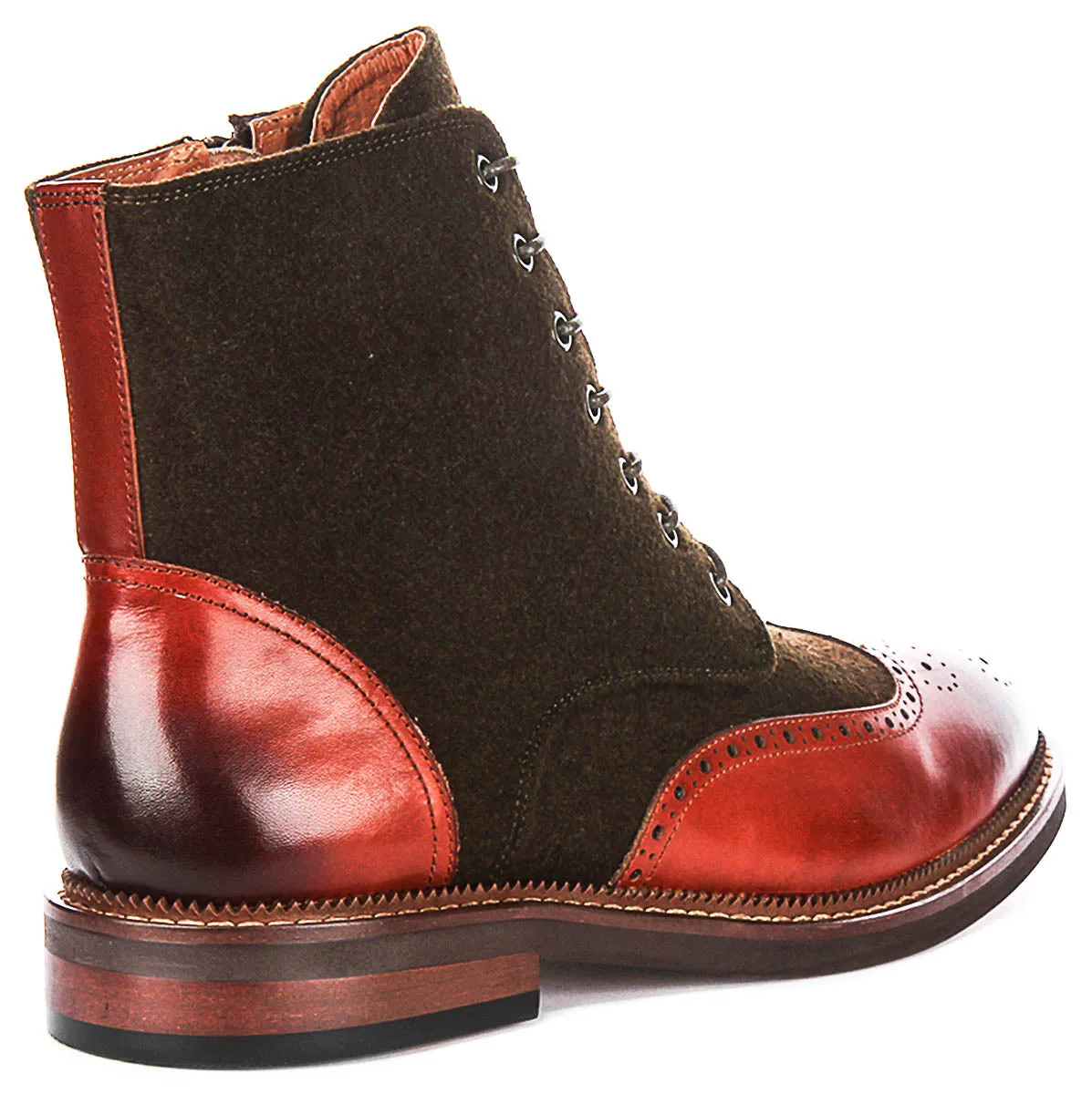 Justinreess England Clifford In Khaki Brown For Men