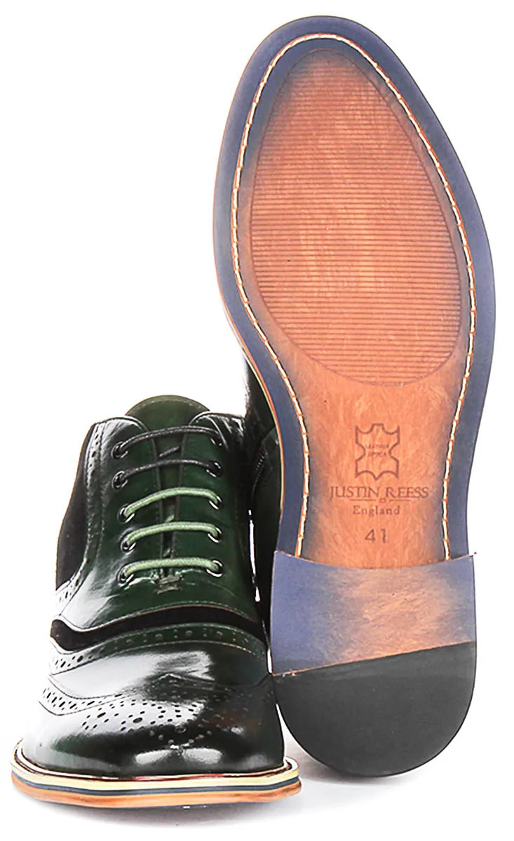 Justinreess England Hawkin In Green Black