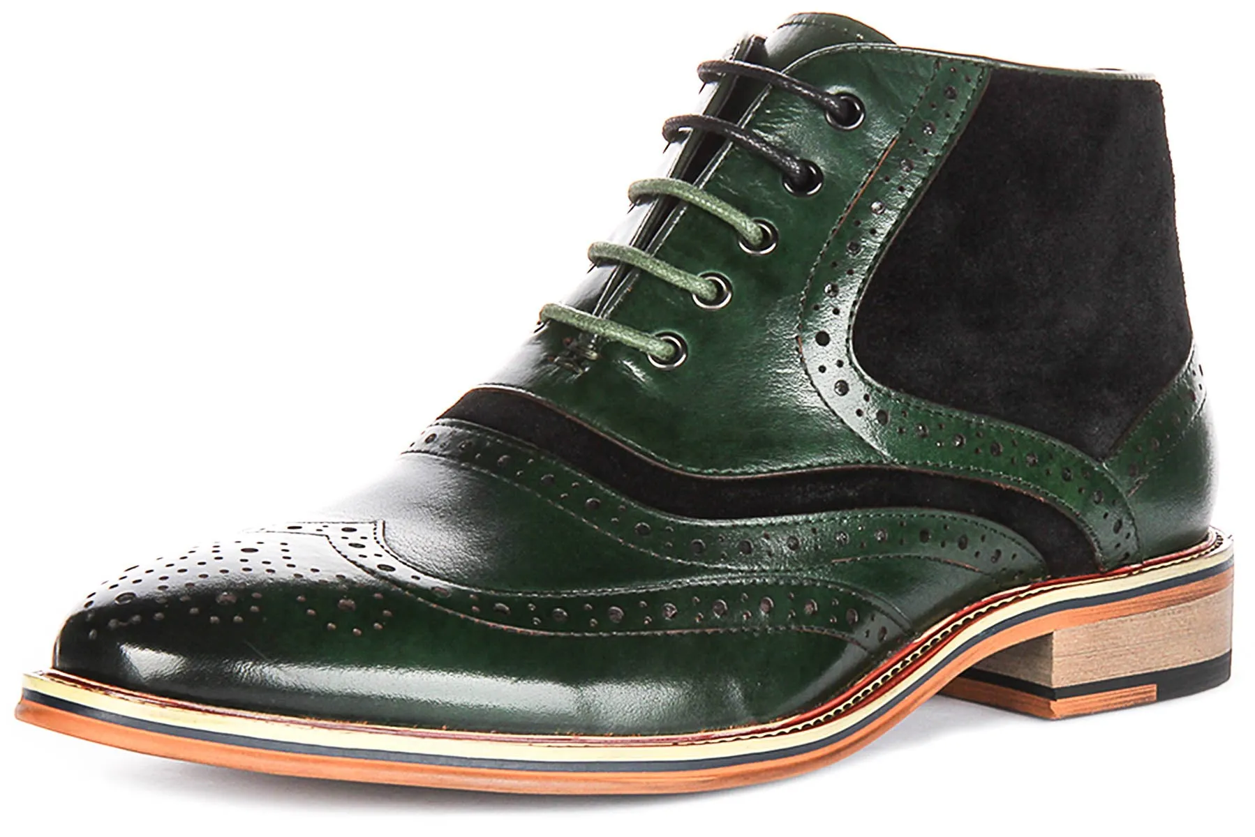 Justinreess England Hawkin In Green Black