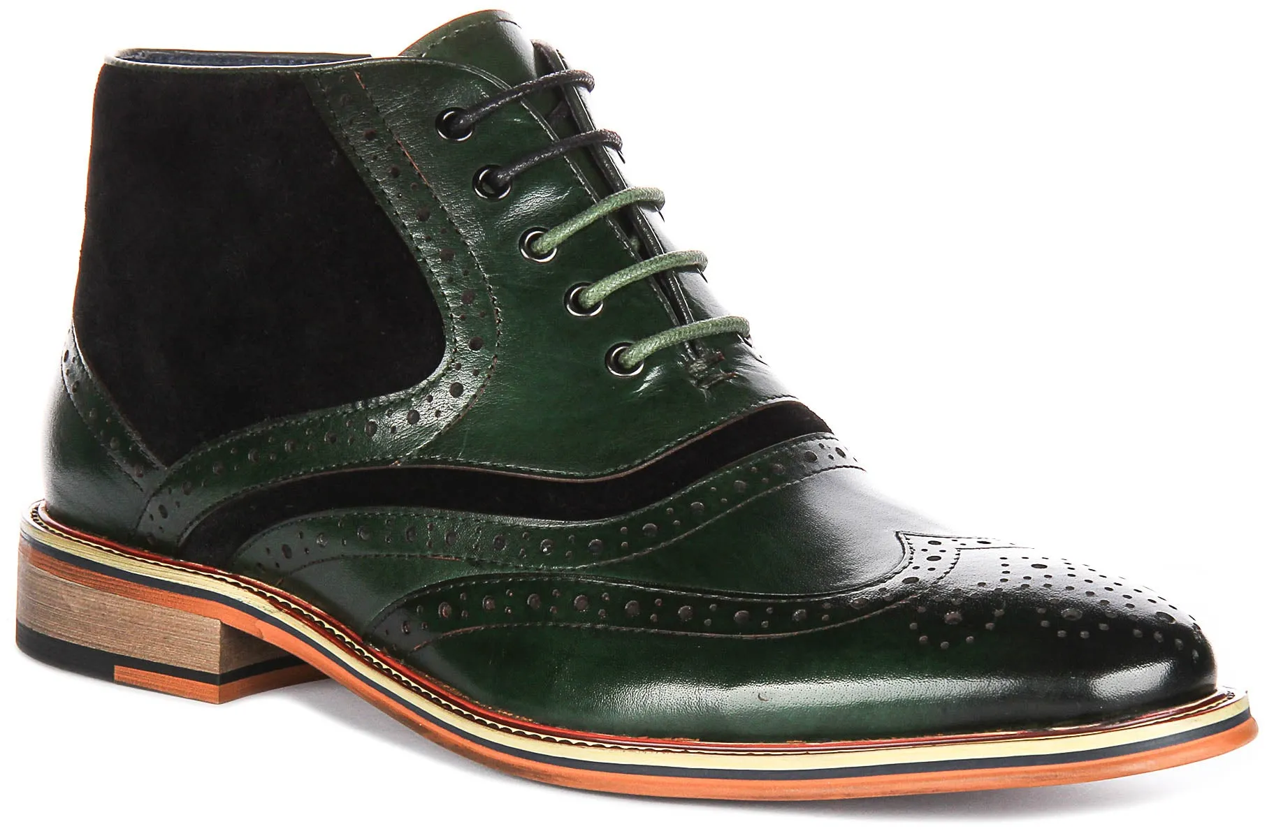 Justinreess England Hawkin In Green Black