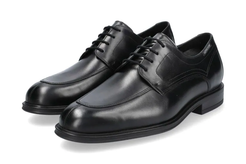 'Korey' men's smart city dressed lace-up shoe - black