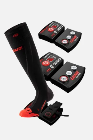 LENZ Heat Sock 6.1 Toe Cap Compression   LENZ Lithium Pack Rcb 1800
