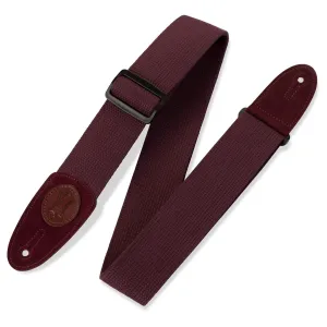 Levy's Guitar Strap - Burgandy