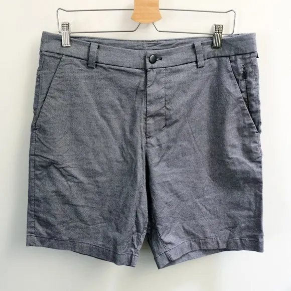 Lululemon Commission Short Oxford 9&quot; Slim Mens 32