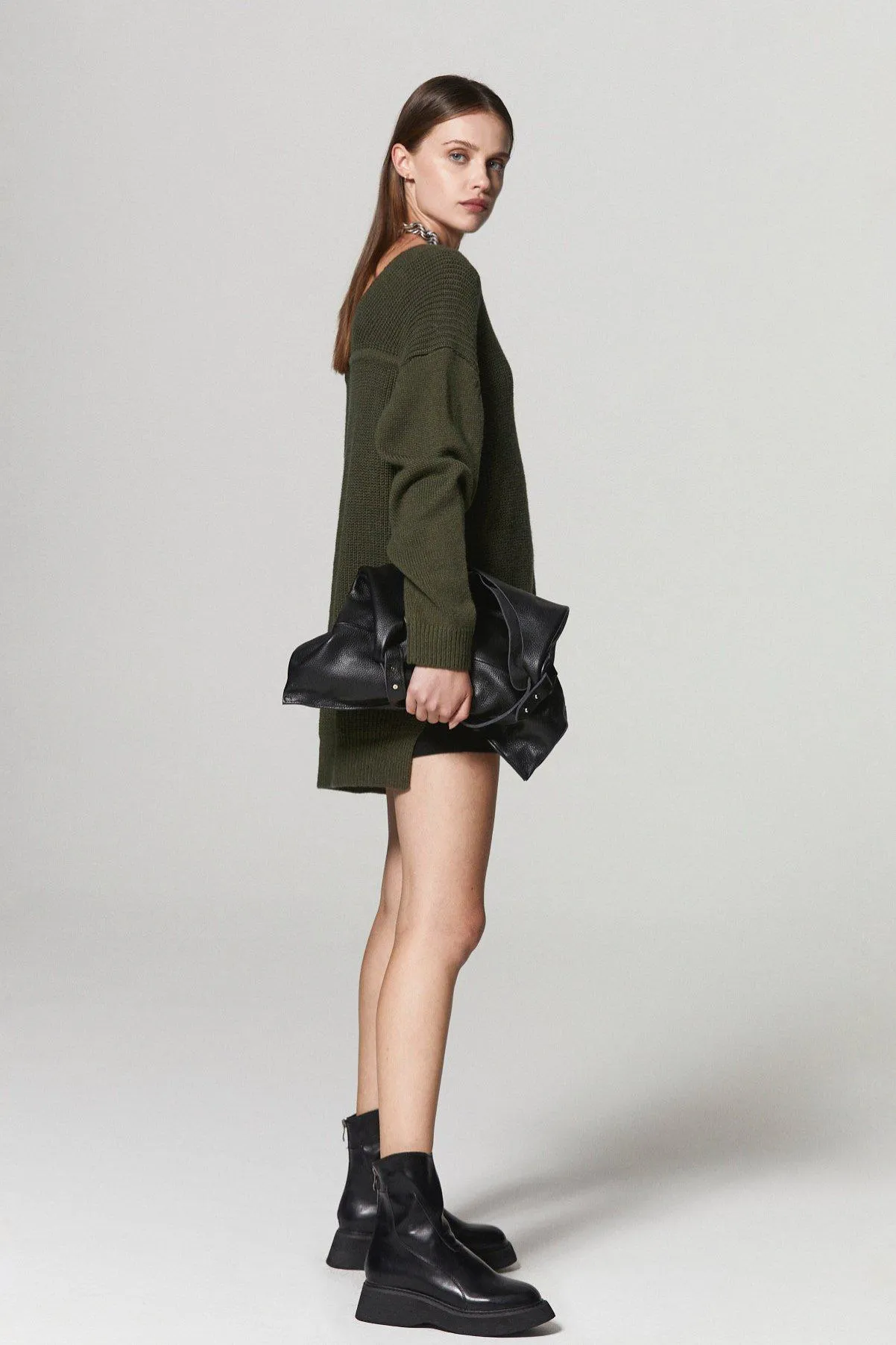 Lyla Leather Ankle Boots