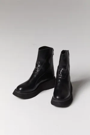 Lyla Leather Ankle Boots