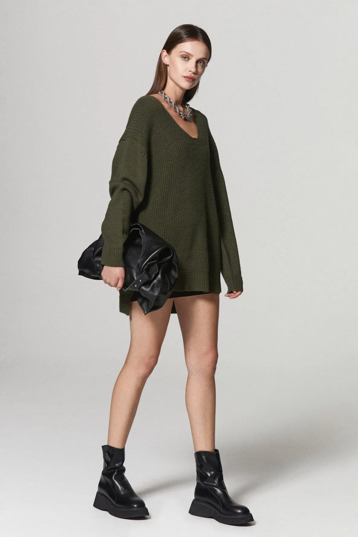 Lyla Leather Ankle Boots