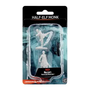 Male Half-Elf Monk: Wave 10 - Nolzur's Marvelous Unpainted Miniatures
