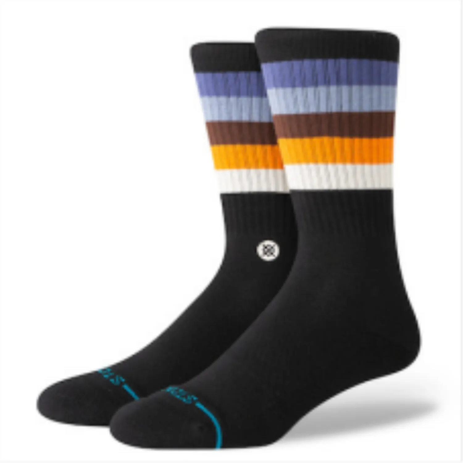 Maliboo Indigo Crew Socks