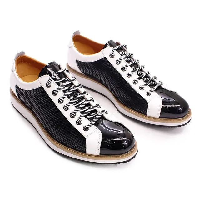 Mens Black Patent Leather Shoes
